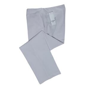 Southern Lady Dress Pants Women's Large White Straight Leg Slacks Pull-On Pants